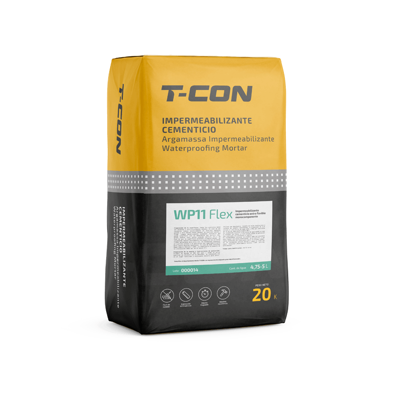 WP11 FLEX Impermeabilizante cementicio monocomponente